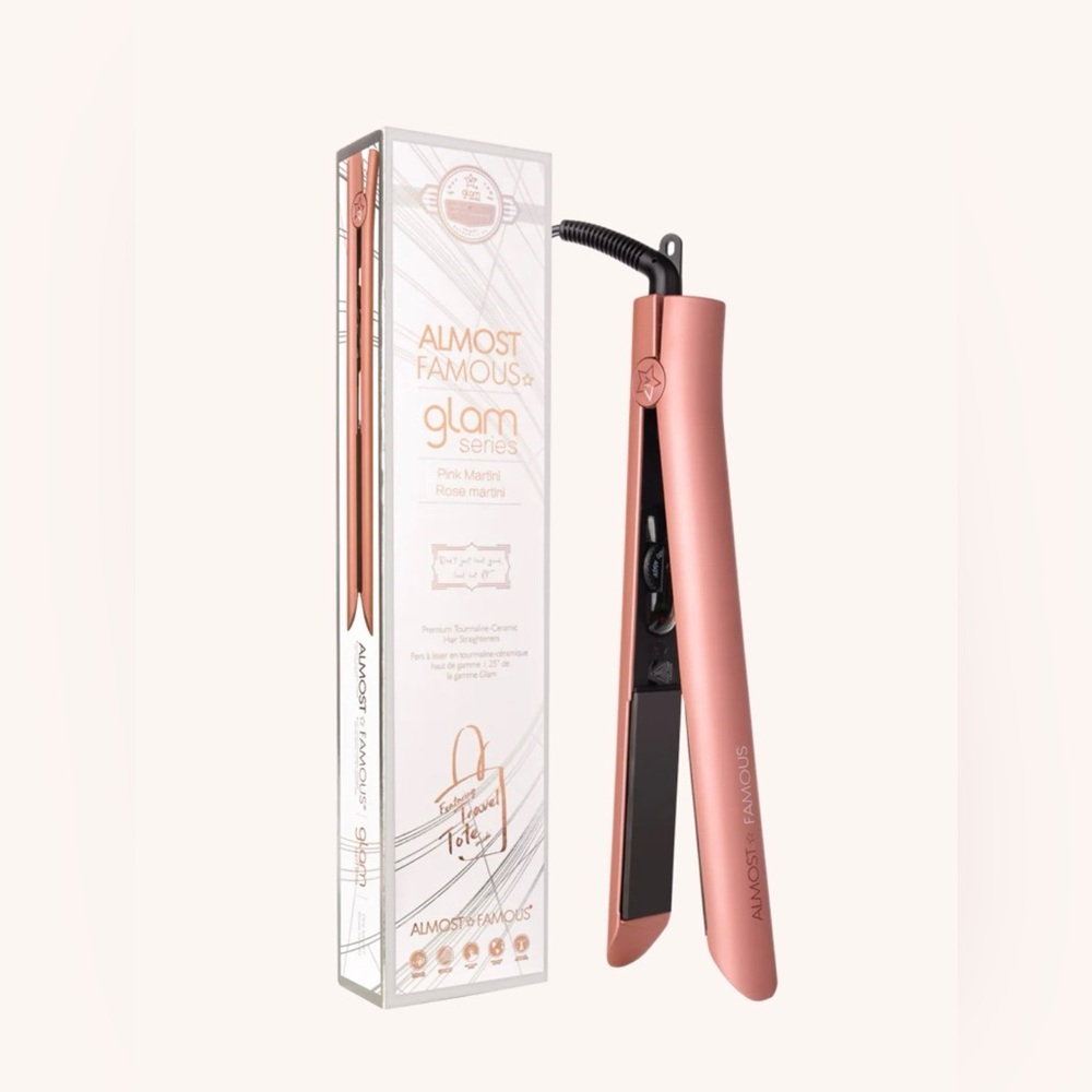 Almost Famous Glam Series 1.25" Gem Tourmaline Flat Iron